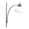 Simple Designs Brushed Nickel Floor Lamp with Reading Light LF2000-BSN - alternate 5